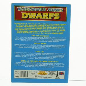 Warhammer Dwarfs Army Book