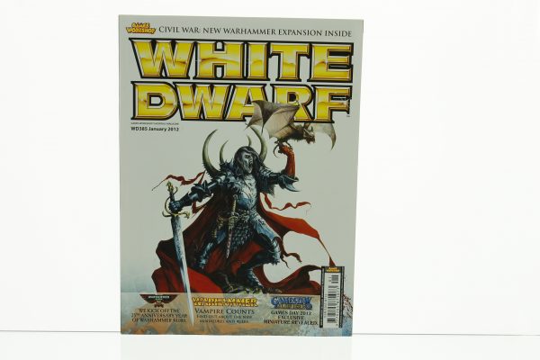 Warhammer White Dwarf Magazine Jan 2012