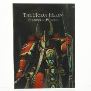 Horus Heresy Burning of Prospero Rule Book