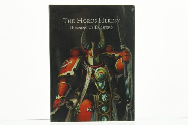 Horus Heresy Burning of Prospero Rule Book