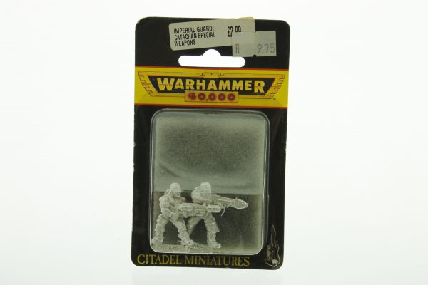 Warhammer 40.000 Imperial Guard Catachans Special Weapons
