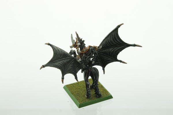 Warhammer Dark Elf Morathi on Pegasus Dark Elves