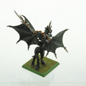 Warhammer Dark Elf Morathi on Pegasus Dark Elves