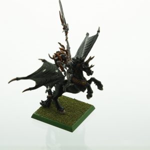 Warhammer Dark Elf Morathi on Pegasus Dark Elves