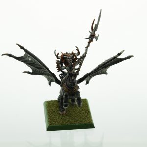 Warhammer Dark Elf Morathi on Pegasus Dark Elves