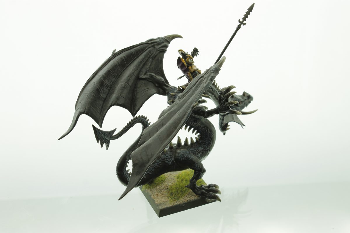 Warhammer Dark Elves Malekith On Black Dragon 