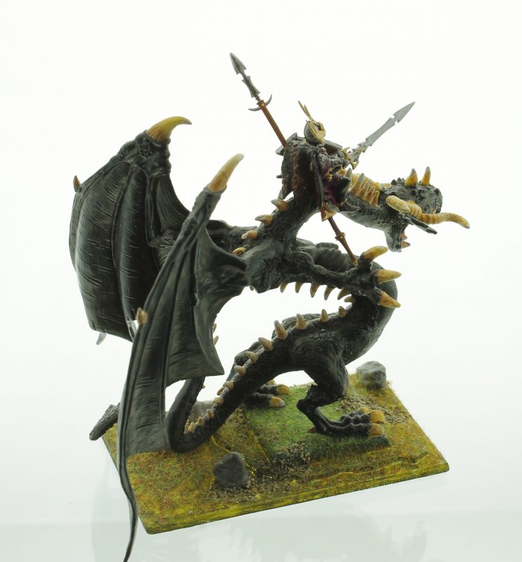 Warhammer Dark Elves Lord On Dragon | WHTREASURY