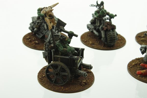 Warhammer 40.000 Space Orks Warbiker Mob