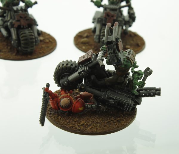 Warhammer 40.000 Space Orks Warbiker Mob