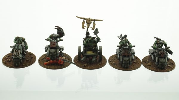 Warhammer 40.000 Space Orks Warbiker Mob