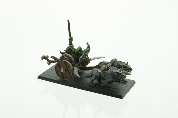 Warhammer Fantasy Orcs & Goblins Wolf Chariot