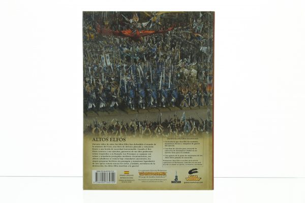 Warhammer Altos Elfos Rule Book Spanish