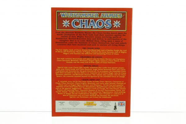 Warhammer Chaos Army Book