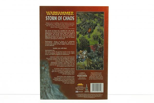 Warhammer Storm of Chaos Army Book