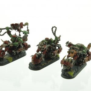 Warhammer 40K Space Orks Warbiker Mob