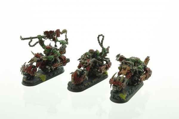 Warhammer 40K Space Orks Warbiker Mob