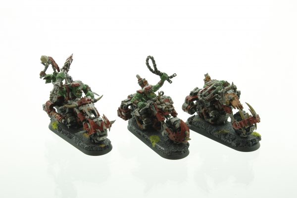 Warhammer 40K Space Orks Warbiker Mob