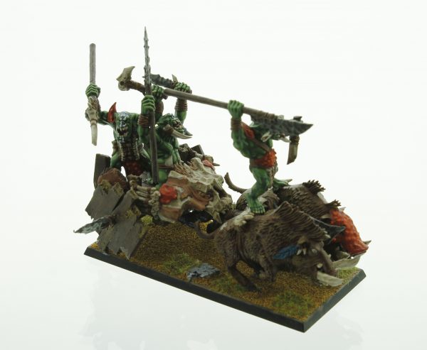Warhammer Orcs & Goblins Savage Orc Boar Chariot
