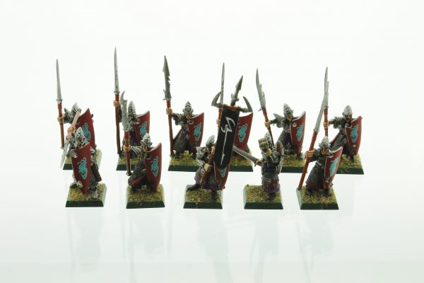 Warhammer Dark Elves Warriors Elf Spearmen