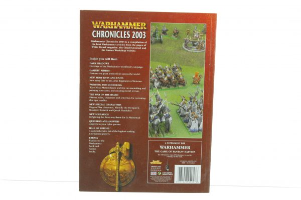 Warhammer Chronicles 2003 Book