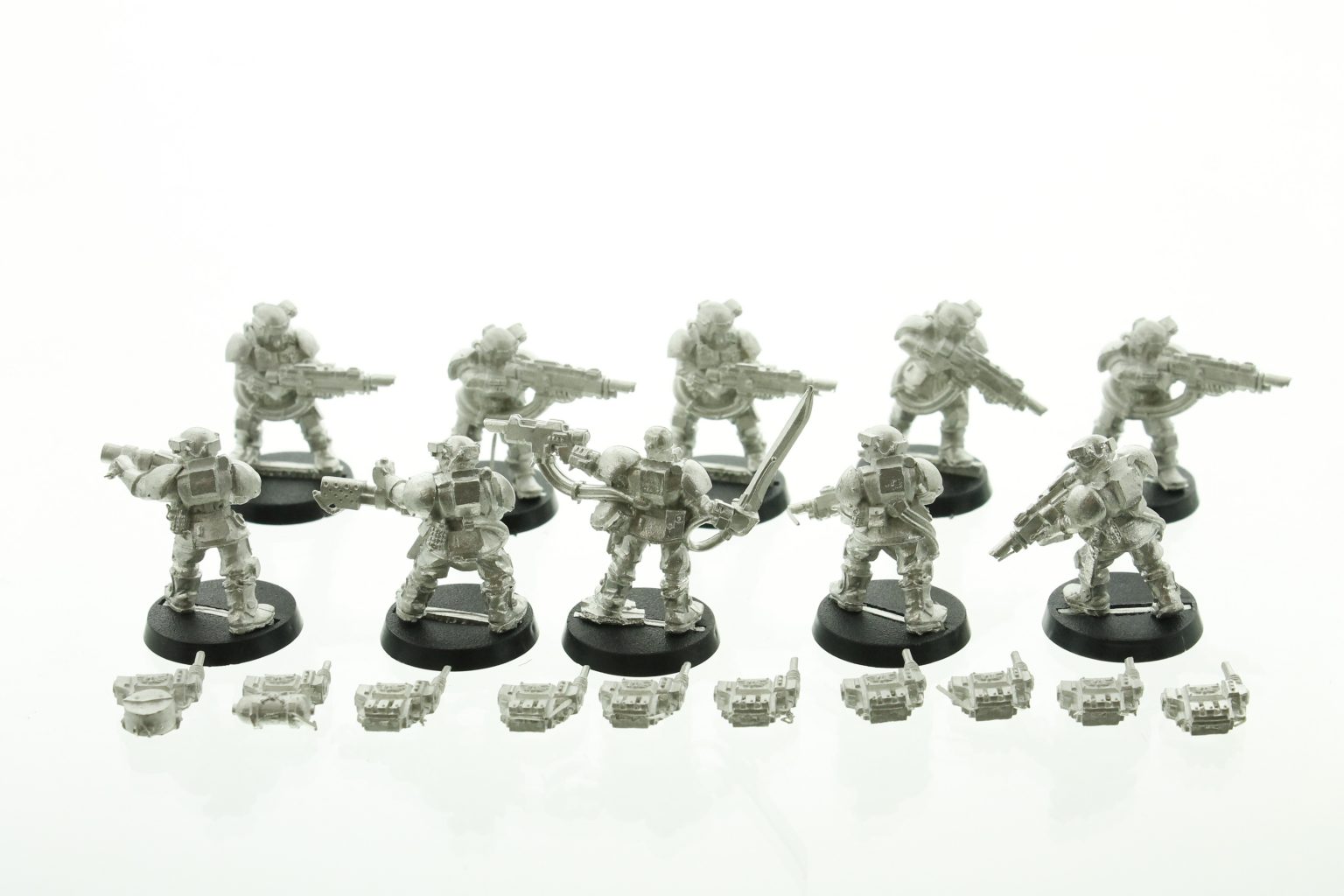 Warhammer 40.000 Imperial Guard Kasrkin Squad | WHTREASURY