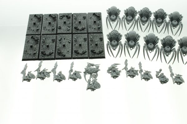 Warhammer Orcs & Goblins Gloomspite Gitz Forest Goblin Spider Riders