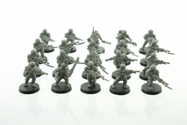 Warhammer 40K Imperial Guard Cadian Shock Troops Astra Militarum