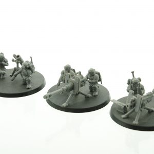 Warhammer 40.000 Imperial Guard Cadian Heavy Weapon Squad Team Astra Militarum