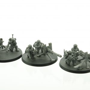 Warhammer 40.000 Imperial Guard Cadian Heavy Weapon Squad Team Astra Militarum