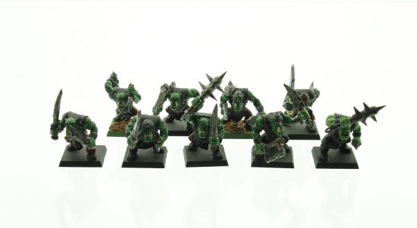 Warhammer Orcs & Goblins Warriors Regiment