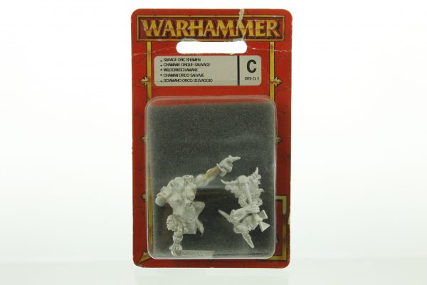 Warhammer Orcs & Goblins Savage Orc Shamen Shaman