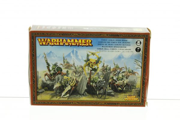 Warhammer Orcs & Goblins Forest Goblin Spider Riders