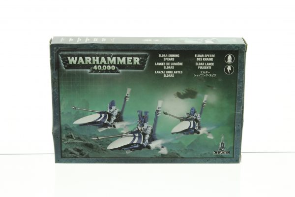 Warhammer 40K Eldar Shining Spears Autarch Metal