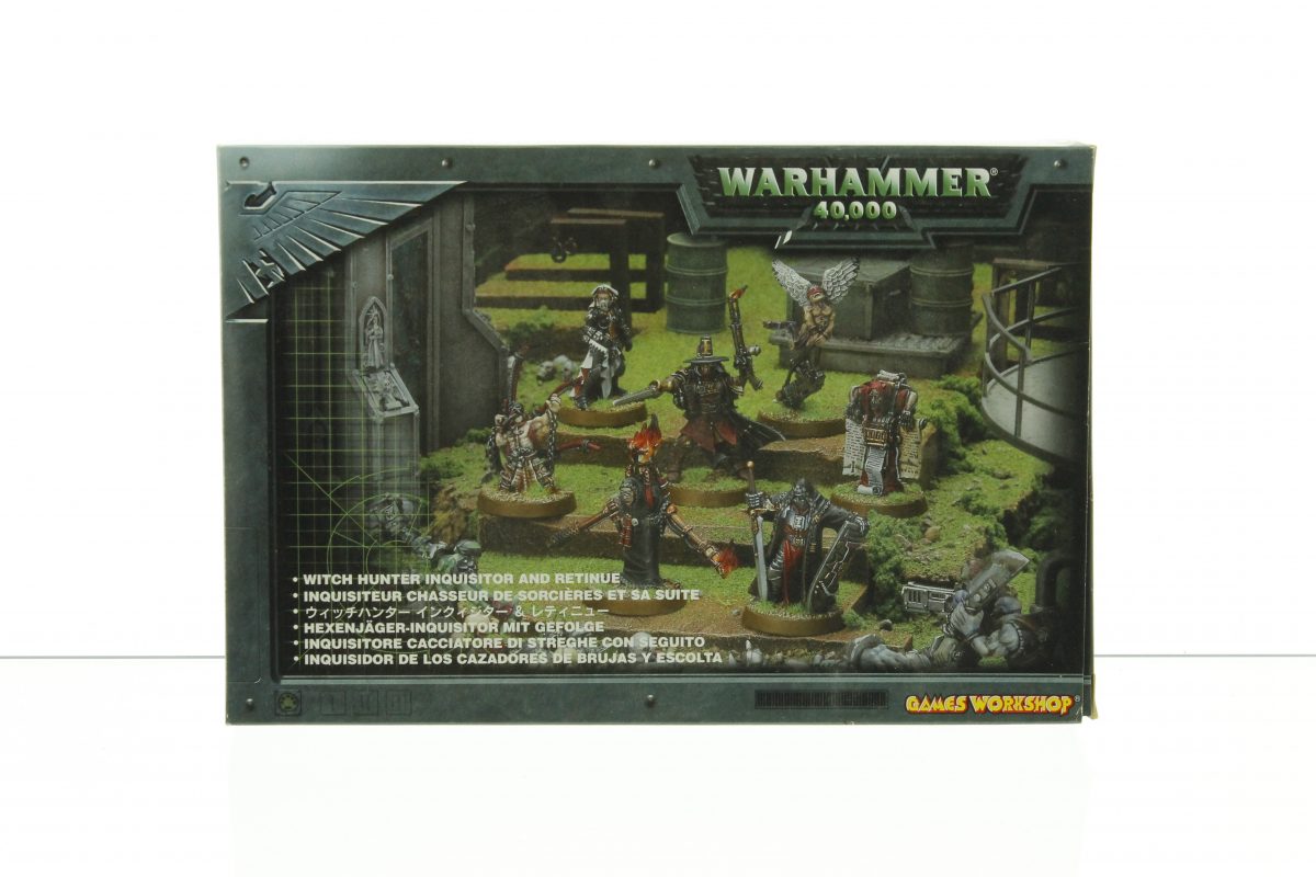 Warhammer 40.000 Witch Hunter Inquisitor & Retinue | WHTREASURY