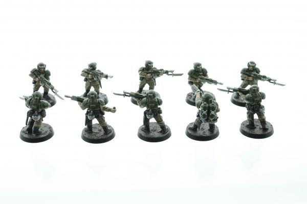 Warhammer 40K Astra Militarum Cadian Shock Troops