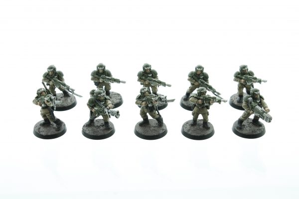 Warhammer 40K Astra Militarum Cadian Shock Troops