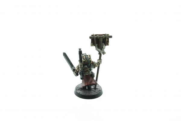 Warhammer 40K Astra Militarum Missionary with Chainsword