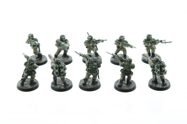 Warhammer 40K Astra Militarum Cadian Shock Troops