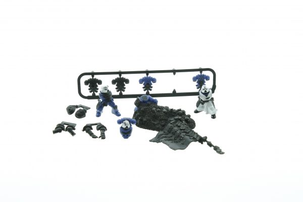 Warhammer 40K Space Marines Iwo Jima Flag Diorama Skullz