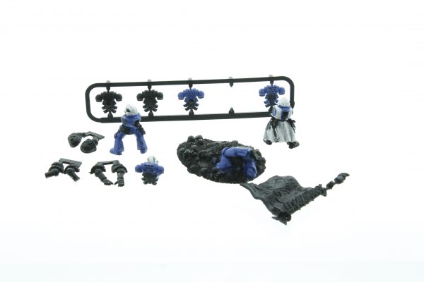 Warhammer 40K Space Marines Iwo Jima Flag Diorama Skullz