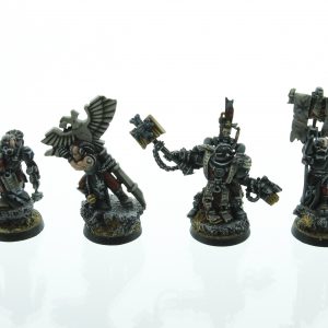 Black Templars Chaplain Grimaldus & Retinue