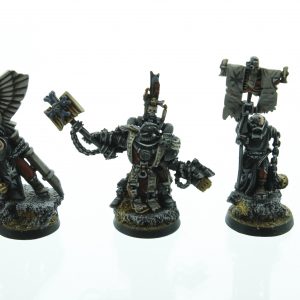 Black Templars Chaplain Grimaldus & Retinue