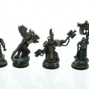 Black Templars Chaplain Grimaldus & Retinue