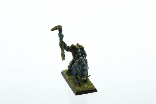 Warhammer Savage Orc Shaman on Boar