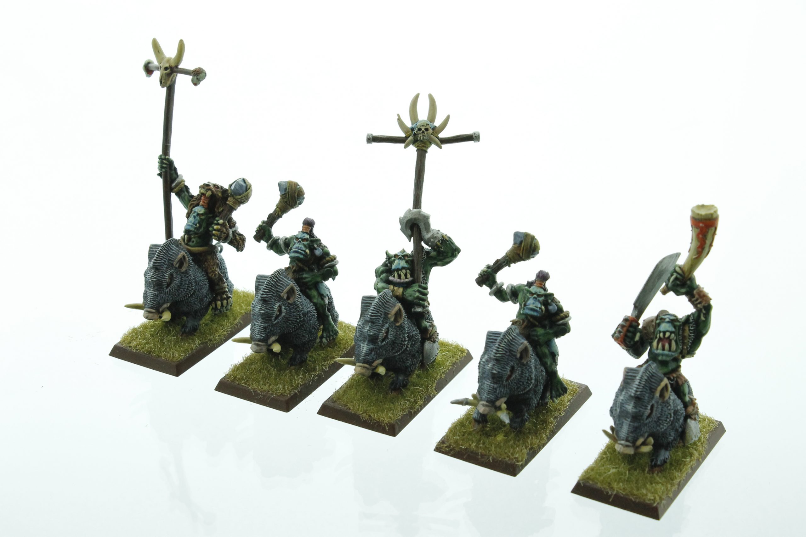 Warhammer Fantasy Orcs & Goblin Savage Orc Boar Boyz | WHTREASURY