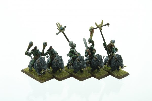 Warhammer Orcs & Goblins Savage Orc Boar Boyz