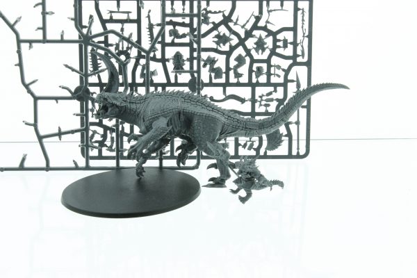 Warhammer Seraphon Oldblood Saurus on Carnosaur