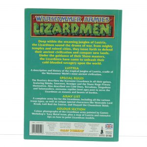 Warhammer Fantasy Lizardmen Army Book