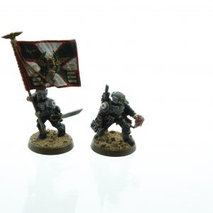 Warhammer 40K Cadian Medic & Standard