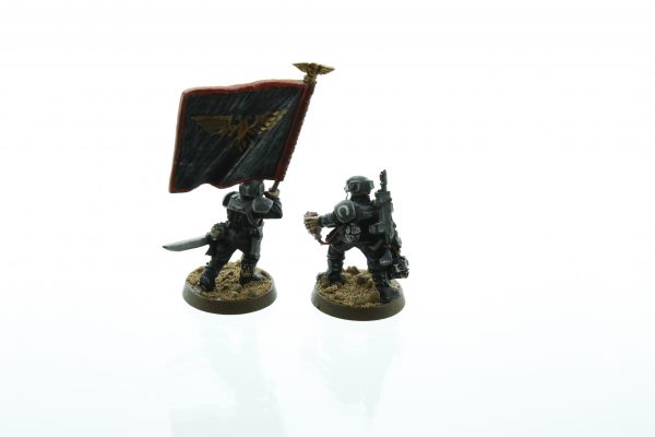 Warhammer 40K Cadian Medic & Standard